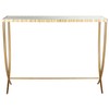 Safavieh Home Collection Princess Mirror Top Console Table, Gold