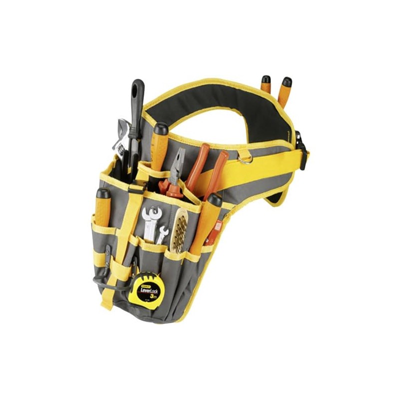 Viso Werkzeuggürtel TBELT schwarz, TBELT1, Mehrfarbig