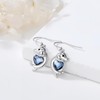 KoyeKei Dachshund Earrings for Women 925 Sterling Silver Cute Wiener