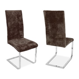 Maya Velvet Mirofaser Chair Cover Elastic Stretch Cover Bi-Elastic Choice of Colours