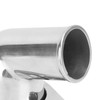 Water Neck Thermostat Housing 8459BK 15° Swivel Silver Thermostat Housing