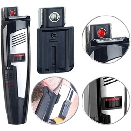 Sichler Men's Care Beard Trimmer: 2-in-1 Precision Cordless Beard Trimmer with Laser Guide, 20 Cutting Lengths (Precision Beard Trimmer, Shaving Machine, Gift Men)