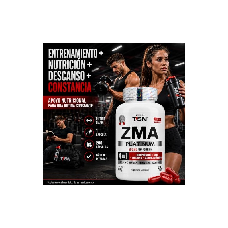 Zma 200 Capsulas Testrol