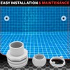 Swimables Flush Mount Return Fitting | Compatible with Most Pool