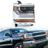 SEBLAFF Headlight Replacement for Silverado 1500 2016 2017 2018 Headlamp