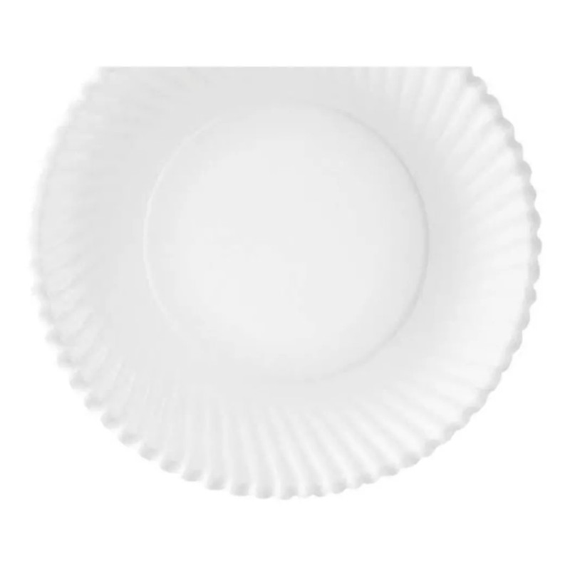 Marba 100 Pz Plato Cartón #6 , Pastel Biodegradable, Eco