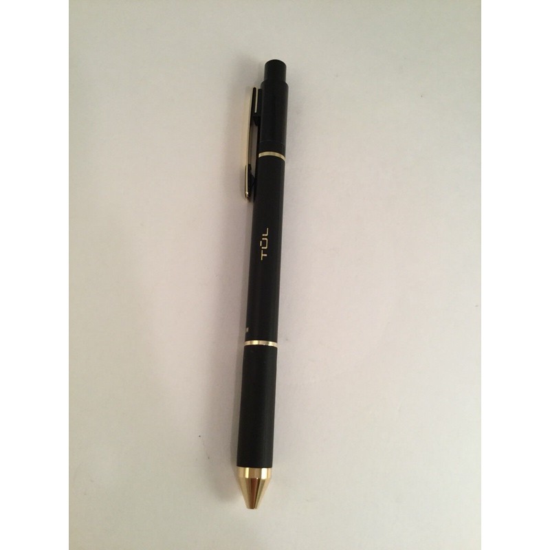 Tul Retractable Pen Ballpoint Black Gold Limited Edition Med 1.0