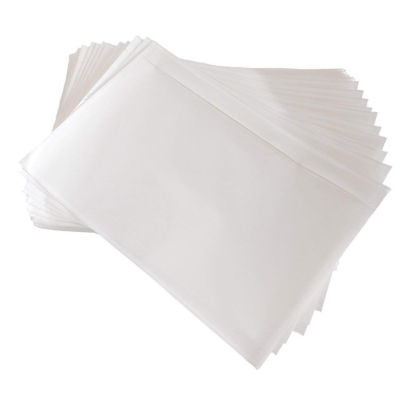 9527 Product 7.5" x 5.5" Clear Adhesive Top Loading Packing