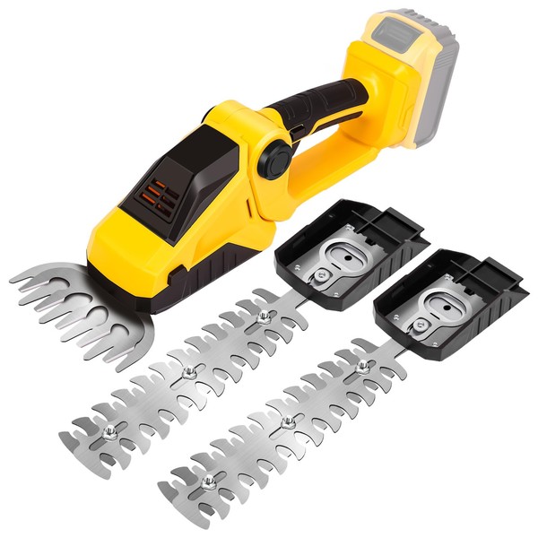 QuliMetal Hedge Trimmer Cordless for Dewalt 20V Battery (No Battery)