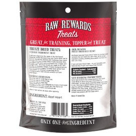 Northwest Naturals Freeze-Dried Raw Rewards Variety Pack - Dogs & Cats - Salmon (2.5 Oz), Beef, Bison, Chicken, Lamb Livers (3 Oz) - Healthy, 1 Ingredient, Natural - (Pack of 5)