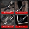 EZARC AlCrN Carbide Rotary Burr Bit (Pro), SL-5 Double Cut