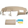 HECASA Tan Beige Molded Dash Cover Compatible with Lexus 2007-2009