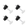 10 Set T Track Kit Woodworking Slider Bolt Knob Accessories