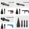 42 mm Wood Splitting Drill, Drill Cone Wood Splitter with