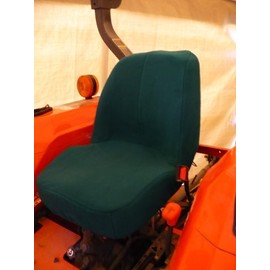 Durafit Seat Covers, 10 Pack Kubota for B2320,B2620,B2920,B3200,B7410,B7510,B7610,B7800,BX1850,BX2350,BX24,BX25,M5640,L2501,L3240,L3940,L4240,L5040,L5240,L5740,BX2370,BX1880 Tractors in Gray