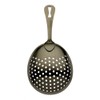 Barfly Julep Strainer, Stainless Steel, Black, 15.7 x 7.3 x