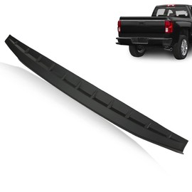 PIT66 ABS Plastic Tailgate Rear Wing Spoiler Compatible with Chevy Silverado 1500 2014-2018/Fit GMC Sierra Models 2016-2018
