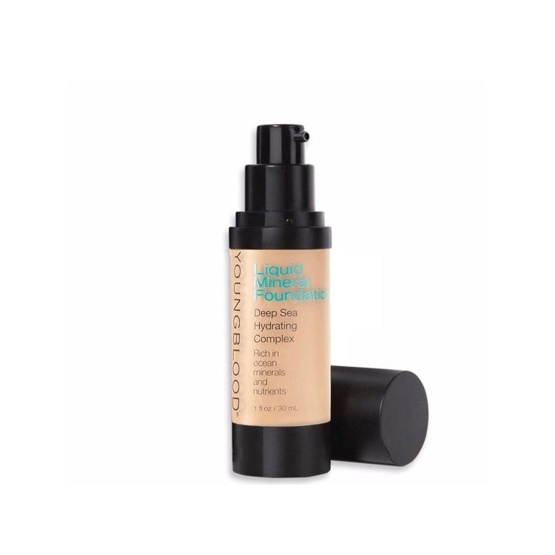 Youngblood Liquid Mineral Foundation 30ml, Nutmeg