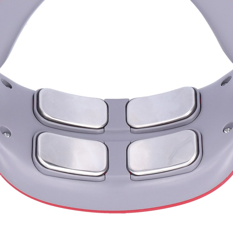 4 Massage Head Neck Massager Electric Hot Compress Relieve Fatigue