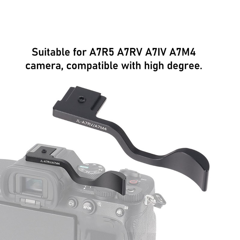 Camera Thumb Up Grip Aluminum Alloy Camera Metal Thumb Up