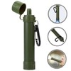 KOMBIUDA Professional Water Purifier Camping Lightweight Portable Water Filter for