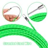 Cable Pulling Aid 50 m, Retractable Spiral Pull Wire with