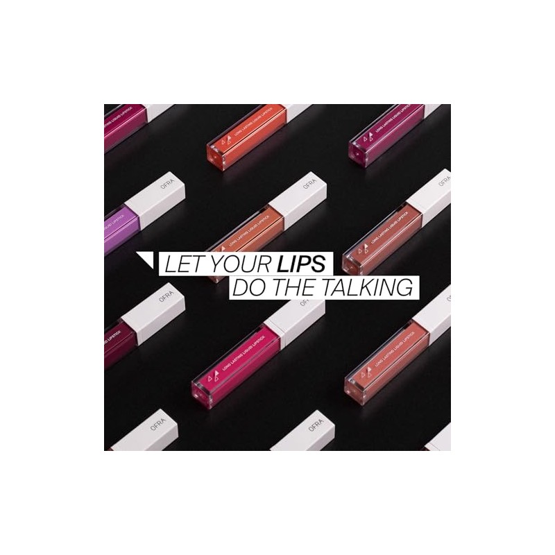 Ofra Long Lasting Liquid Lip Gloss For Women, Aries, 0.2