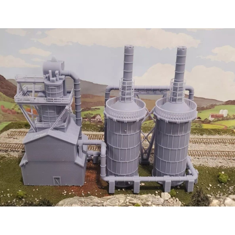 N scale building 1:160 Steel Mill / Factory