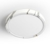 LVL LED Ceiling Light 18W, Round Flush Mount with Marble