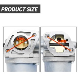 Anxingo AM135089 Carburetor Replacement for John Deere 107H 125 L111 L118 L120 LA120 LA130 S2046 X140 023204, 699807 406577, 407577 Tractor Carb 401577, 4025A7-0224