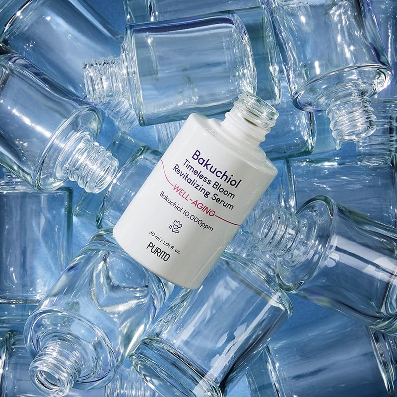 PURITO Suero revitalizante Bakuchiol Timeless Bloom, 30 ml/1,01 fl. oz.