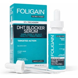 Foligain DHT Blocker Serum 60ml - Apoye el crecimiento del cabello y bloquea DHT
