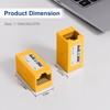 iwillink Cat6 RJ45 Coupler 10-Pack, Inline Ethernet Coupler, Female to