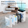 ZXBEER Replacement Filter Compatible with ZX001 Air Purifier, 3-IN-1 HEPA