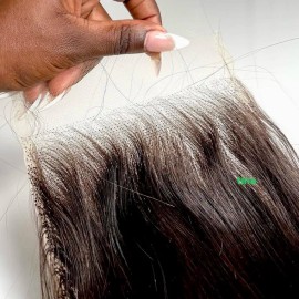 13x4 13x6 HD Lace Frontal Raw Vietnamese Hair Glueless Lace Front Closure Full Cuticle Aligned 2*6 4*4 5*5 6*6 Human Hair HDLacecolor: Burmese Curl, stretched length: 20inches, toupee size: HD 5x5