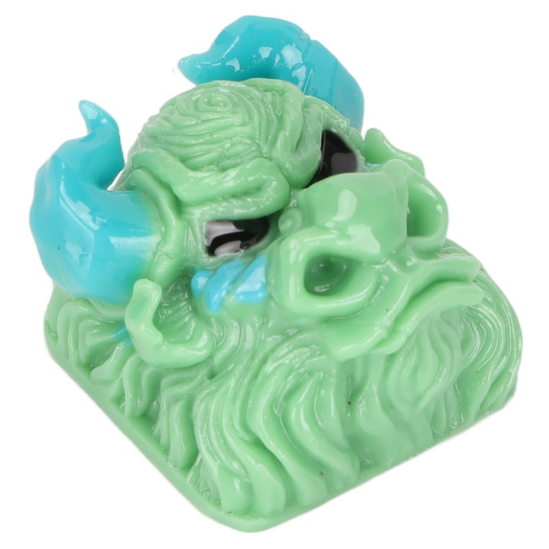 Custom Keycaps Hand Carved Cow Pattern OEM R4 Gaming Resin