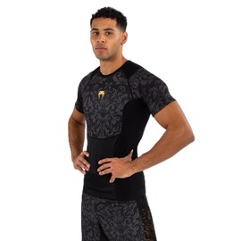 Venum Men's Rashguard, Black/Gold