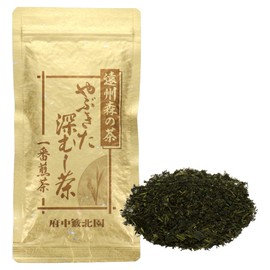 Fuchu Hokuen Yabukita Fukuoka Prefecture Yabukita Deep Steamed Tea 100g Ichiban Sencha Tea Leaf Deep Mushi Tea Chuck Bag Shizuoka Tea Forest Tea (1)