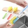 Tumbler and Cup Cleaning Sponge Brush Bottle Cleaning Brush 4-Piece Set - Random 3ea