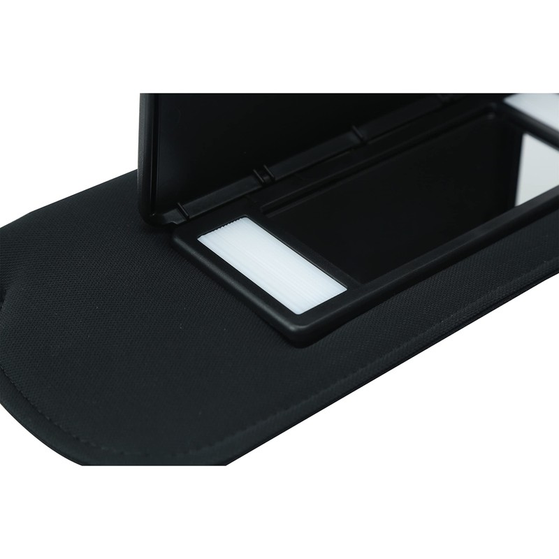 MYFANDOOR Pair Sun Visor with Updated Bright LED Lights Compatible