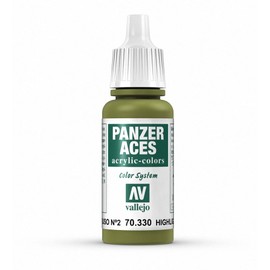 Vallejo Panzer Aces 17ml Arylic Paint - Highlight Russian Tank Crew I