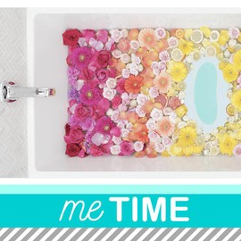 BATH BEAN Luxury Body Stopper, Anti-Slip Spa Accessory, Holds Reclined Position in Bath to Fully Release Tension, Bathe Comfortably Hands Free, and Keep Your Hair Dry. Recline, Relax, Stay Put!