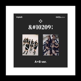 tripleS EVOLution Mujuk ⟡ Mini Album Standard 2 Version SET CD+1p Poster on Pack+66p Booklet+1ea Special Class Objekt+1ea Sticker+1p PostCard+1p Action Card+1p Visual Card+Tracking Sealed