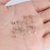 Kakonia 925 Sterling Sliver Tiny/Small Stud Earrings Set for Women