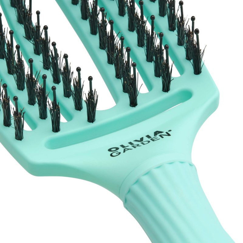 Olivia Garden Fingerbrush Care Iconic - Medium - Mint -