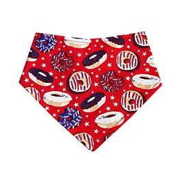 Bandana - Donuts Bandana | Donuts Lovers Gift | Dog Bandana | Cat Bandana | Flavorful Donuts | Pet Accessories - Eco Friendly Cotton