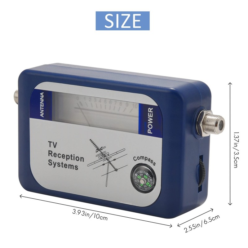 Atelierate Tv Antenna Finder Digital Aerial Terrestrial Signal Strength Meter