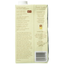 Trader Joe's Miso Ginger Broth 32 OZ