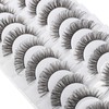 Glowing Win False Eyelashes Russian Strip Lashes Natural Look 3D