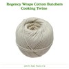 Regency Wraps Cooking Twine 100% Cotton for Meat Prep, Krafting